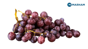 Red grapes