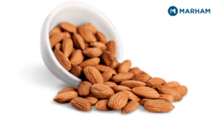 Almonds are high in protein