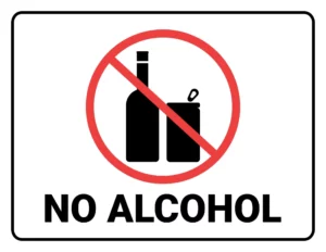 avoid alcohol as much as you can