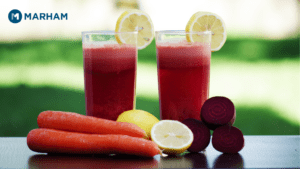 Beetroot and Carrot Juice