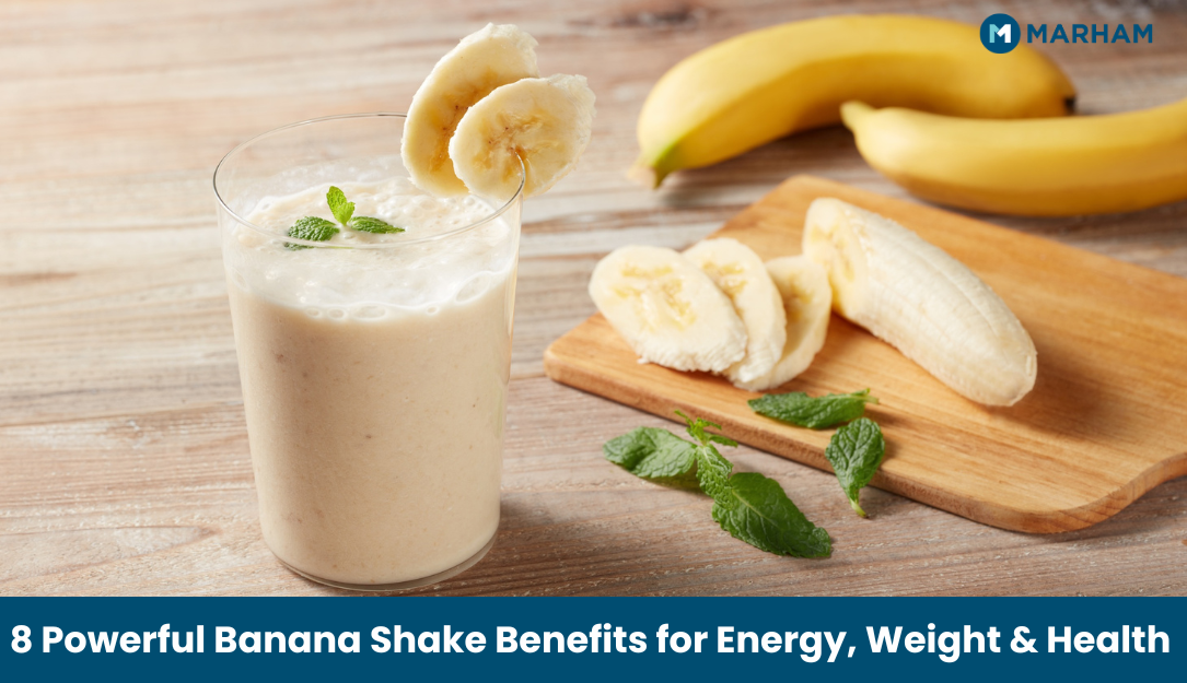 8 Powerful Banana Shake Benefits