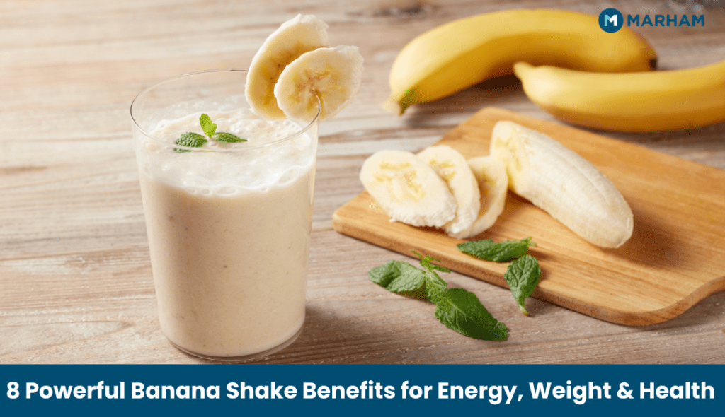 8 Powerful Banana Shake Benefits