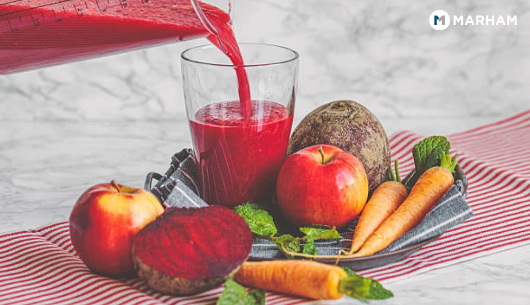 Beetroot and Carrot Juice Benefits