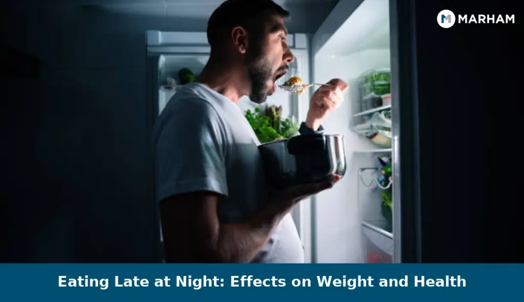 Eating Late at Night: Effects on Weight and Health