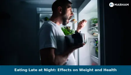 Eating Late at Night: Effects on Weight and Health Eating Late at Night: Effects on Weight and Health