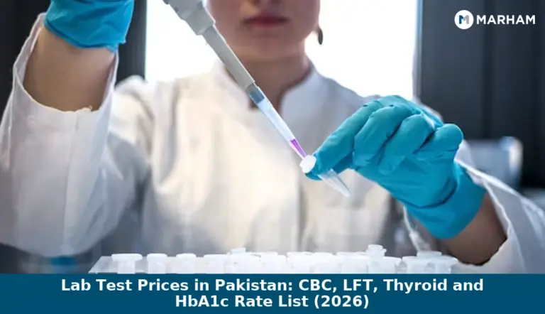 Lab Test Prices in Pakistan: CBC, LFT, Thyroid and HbA1c Rate List (2026)